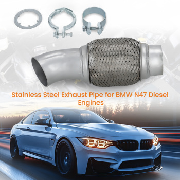 Downpipe compatible for BMW e81 e82 e87 e88116d 118d 120d 123d N47 RM MOTORS 111105/2