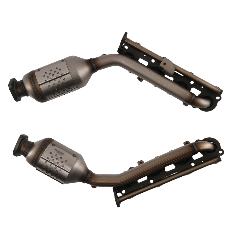 Pair Exhaust Manifold Catalytic Converter compatible for Lexus GX470 compatible for Toyota 4Runner 4.7L