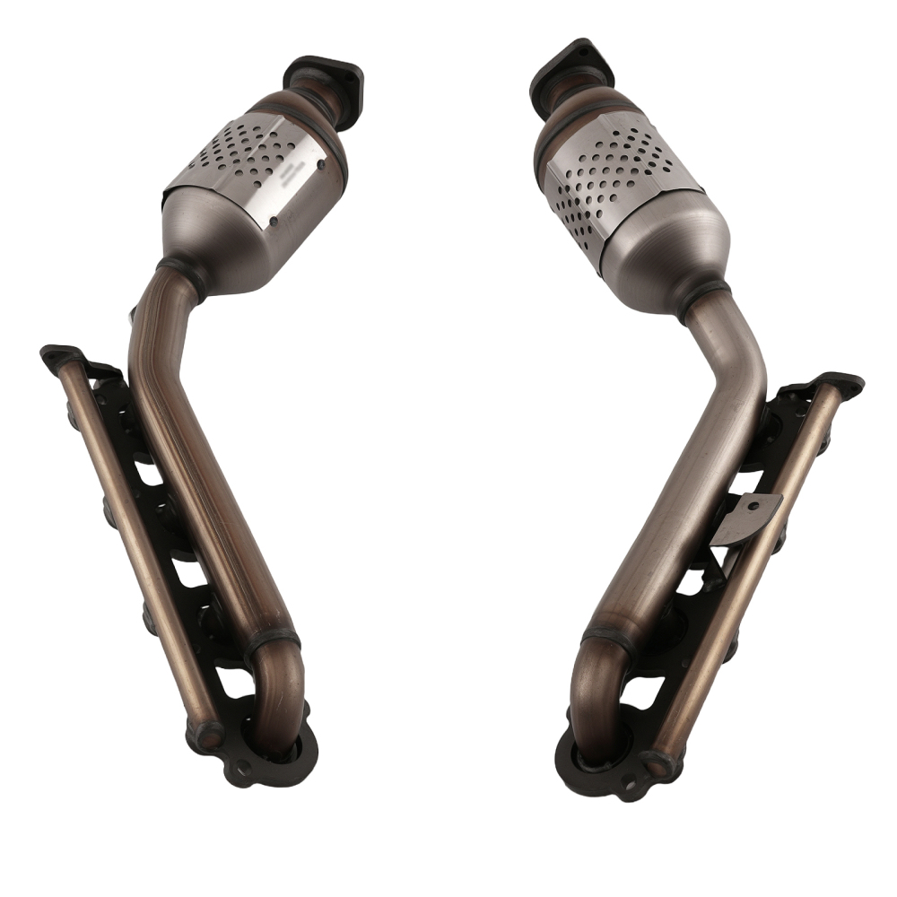 Pair Exhaust Manifold Catalytic Converter compatible for Lexus GX470 compatible for Toyota 4Runner 4.7L