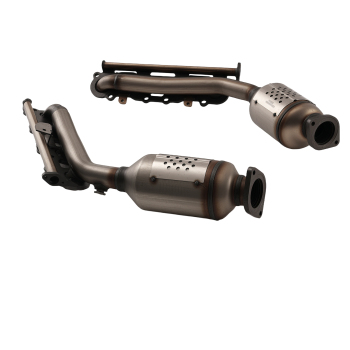 Pair Exhaust Manifold Catalytic Converter compatible for Lexus GX470 compatible for Toyota 4Runner 4.7L