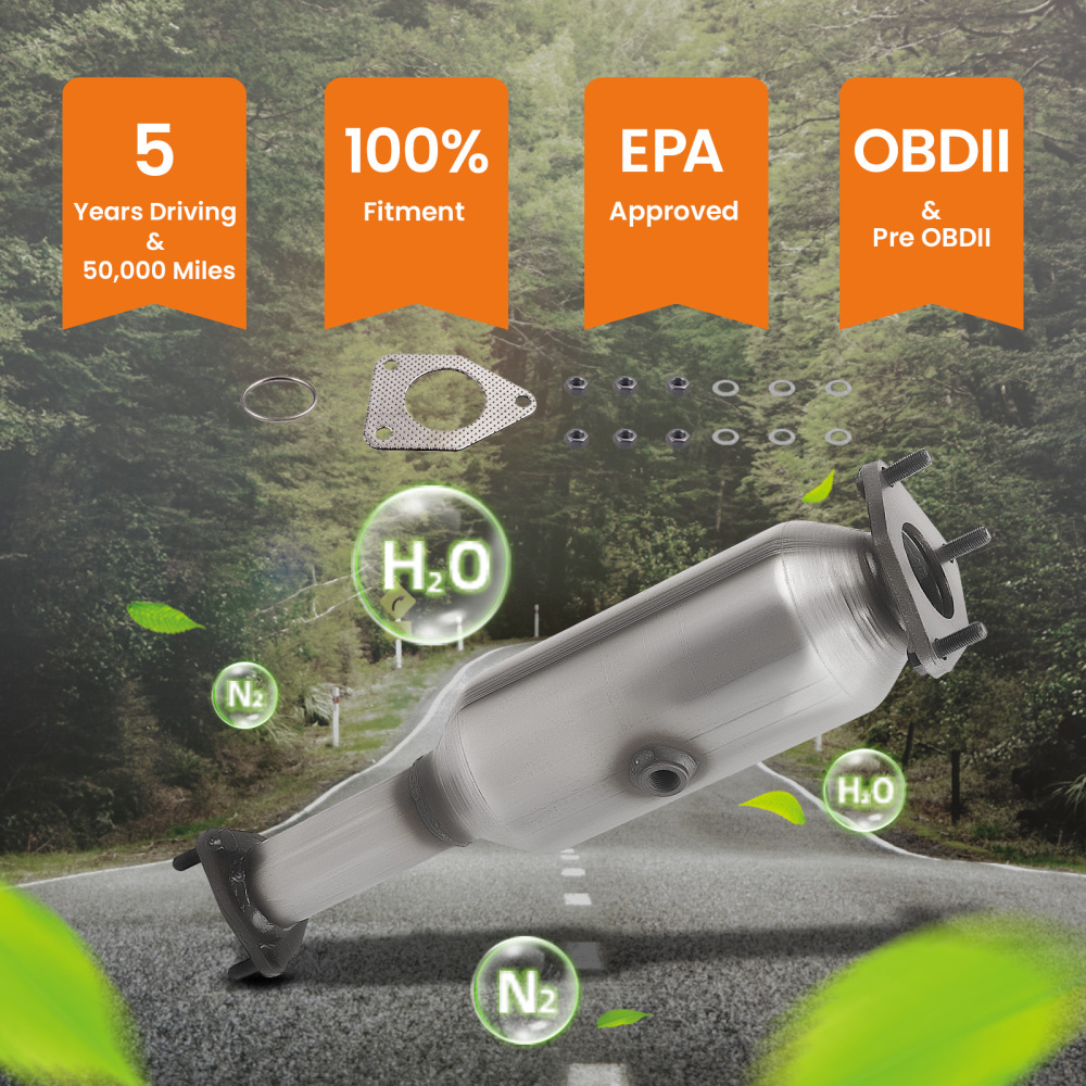  Catalytic Converter 2003 - 2007 Compatible for HONDA ACCORD 2.4L 2354CC L4 Direct-Fit 16299