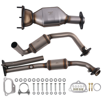 2x Catalytic Converter compatible for Ford Ranger 3.0L 2004 2005 2006 Y Pipe EPA Approved