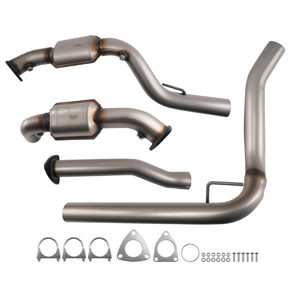 RH+LH Catalytic Converter compatible for Chevrolet Express 2500 3500 4.8L 6.0L 2006-2010
