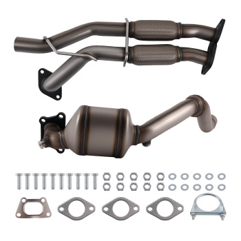 EPA Front Catalytic Converter Set compatible for Cadillac SRX 3.6L V6 2012-2016 400CPSI