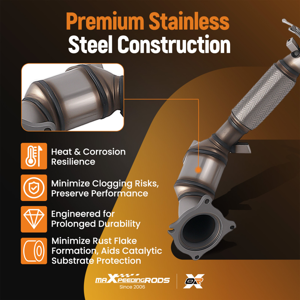 EPA Catalytic Converter compatible for Volvo XC60/XC70/S80/S60 3.0L I6 2010-2015 Direct-FIt