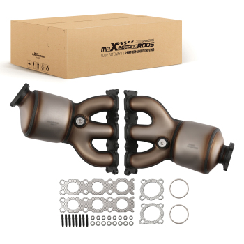 Manifold Catalytic Converter Set compatible for Volvo XC90 3.2L 2007-2014 Left+Right Side