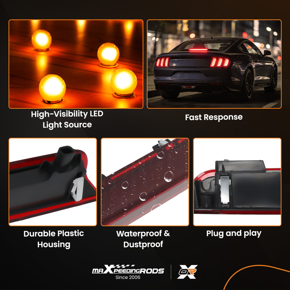LED Rear High Level Brake Stop Light compatible for Renault Megane 3 2008-2016 265900006R
