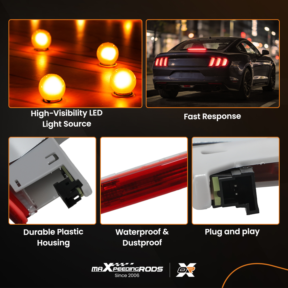 3rd LED High Level Brake Light compatible for Mercedes ML Class W164 ML320 ML350 2005-2011