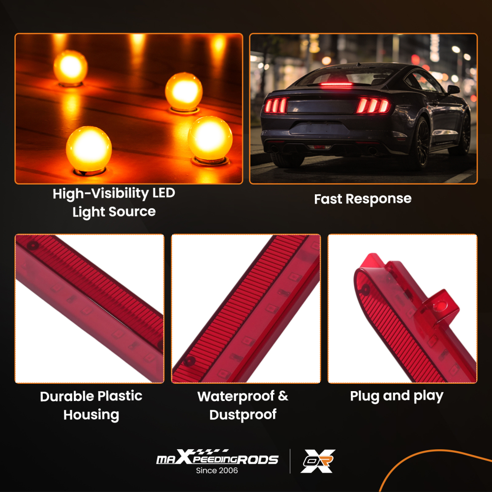 LED High Level Third Stop Brake Light compatible for Mini Cooper R56 Countryman R60 06-16