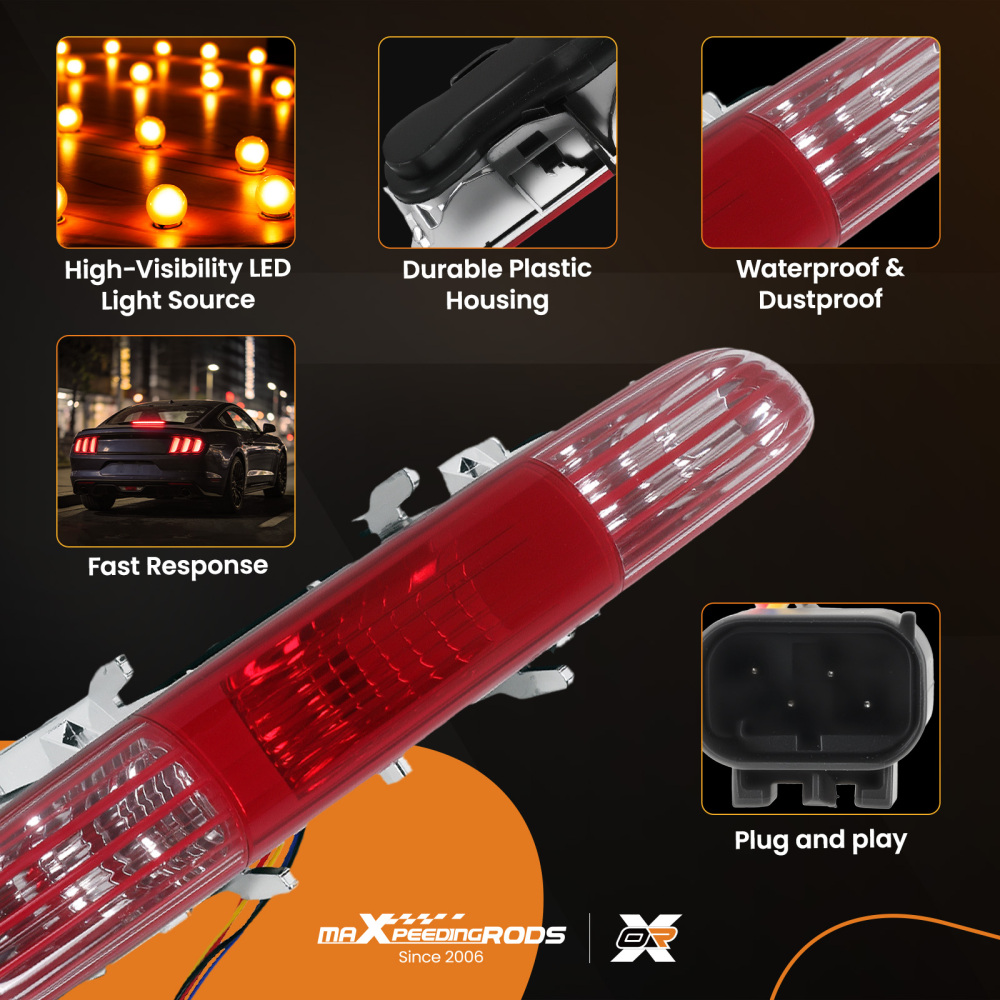 Rear Fog Light Reverse Brake Lamp compatible for Mini Cooper R56 R57 R58 R59 2009-2015 LED