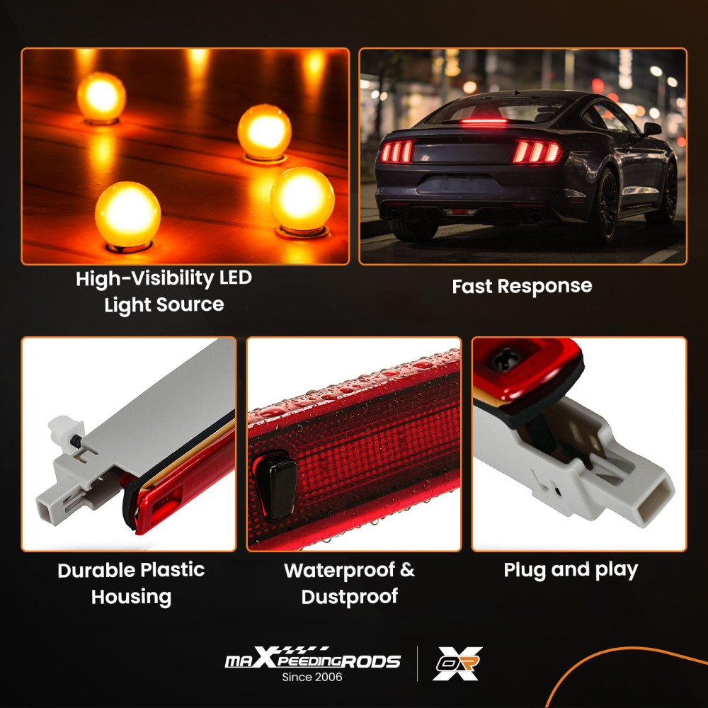 3rd Brake Stop Light compatible for AUDI A6 AVANT allroad quattro Wagon 98-2005 4B9945097A