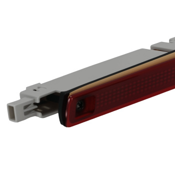 Fanale Centrale Freno LED compatibile per Audi A6 Avant Wagon 1998-2005 4B9945097A Rosso