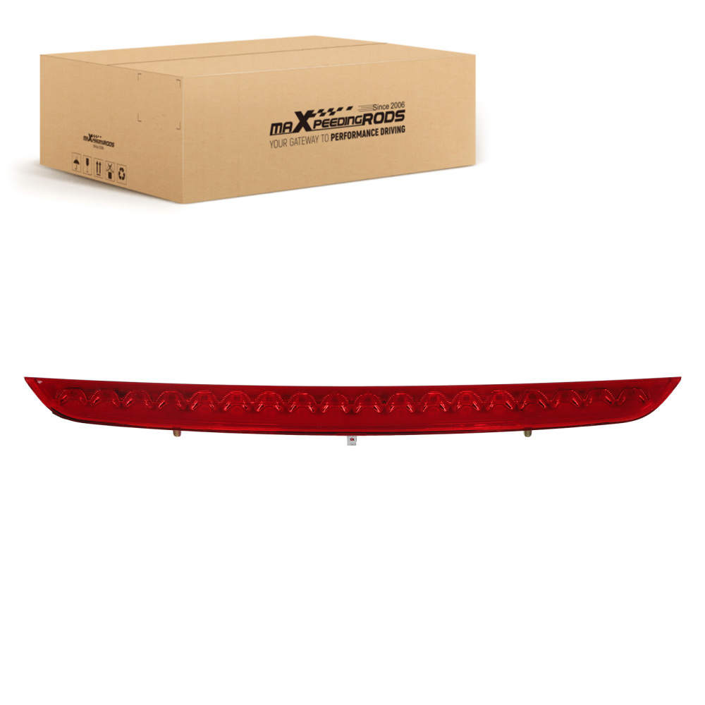 LED 3rd Third Brake Light Stop Tail Lamp compatible for Audi MK2 TT 2007-2014 8J0945097 Red