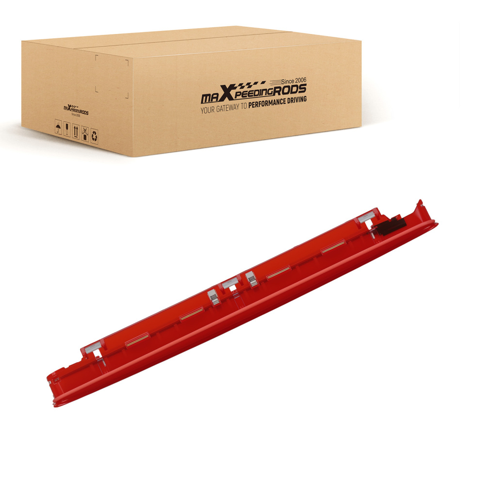 Red Lens LED High Level Third Brake Light compatible for VW Touran 1T 2003-2010 1T0945097A