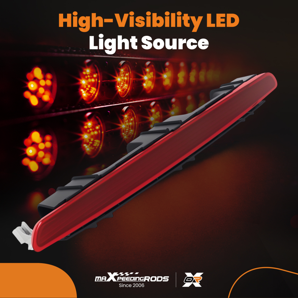 Rear LED 3rd Additional Brake Light Red 1718200056 compatible for Mercedes SLK R171 04-11