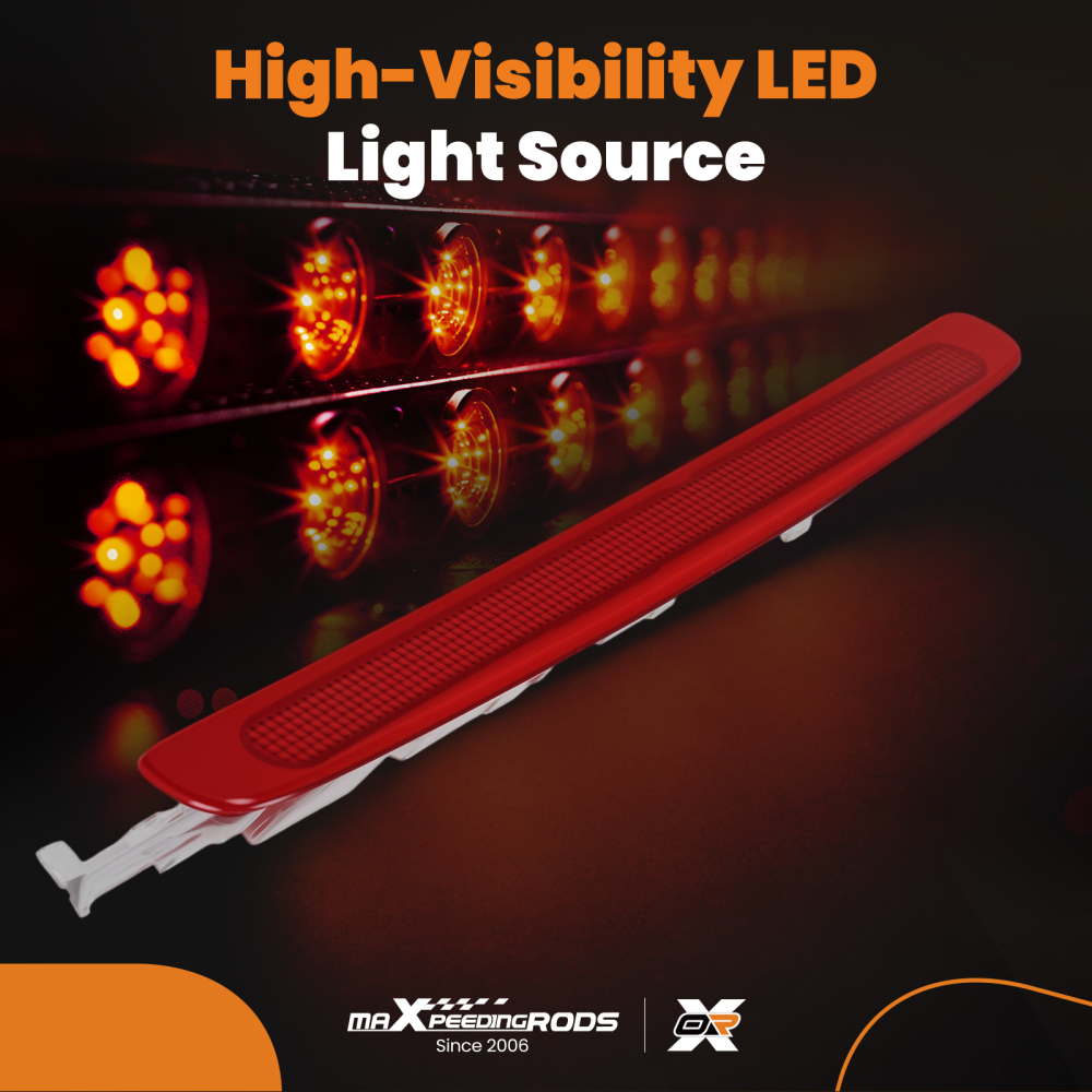 Centre High Level Brake Stop Lamp compatible for Seat Altea XL 2007-2015 5P8945097A LED Red