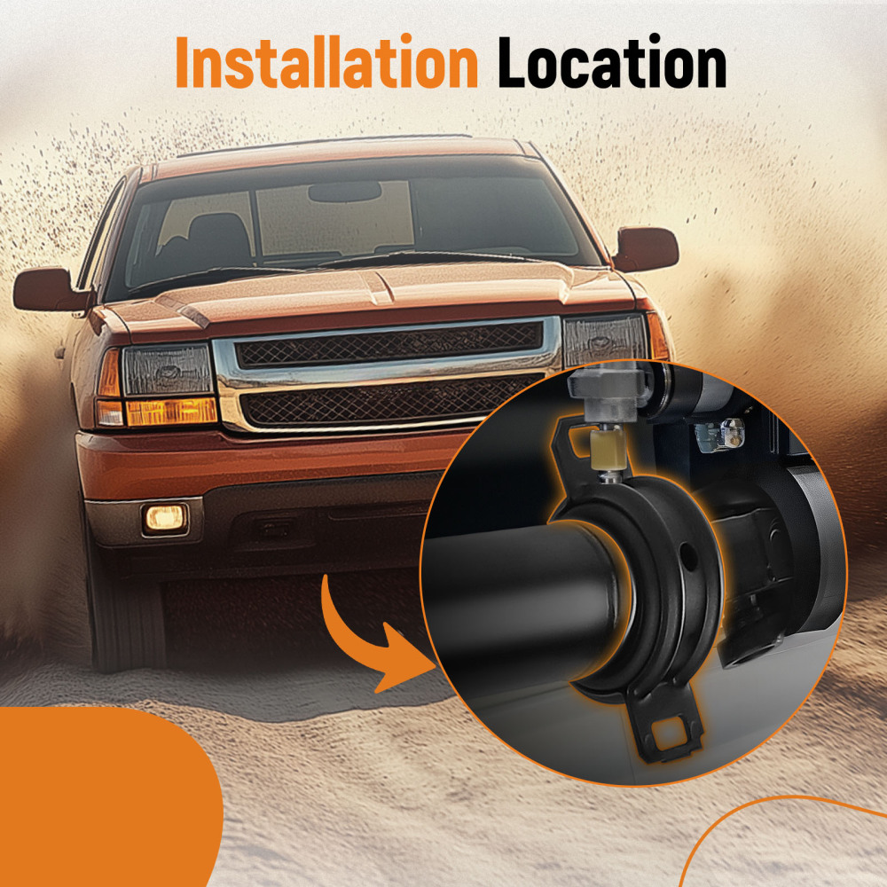 Driveshaft Bearing Carrier compatible for Chevrolet Avalanche 1500 2500 2002-2006 12471505