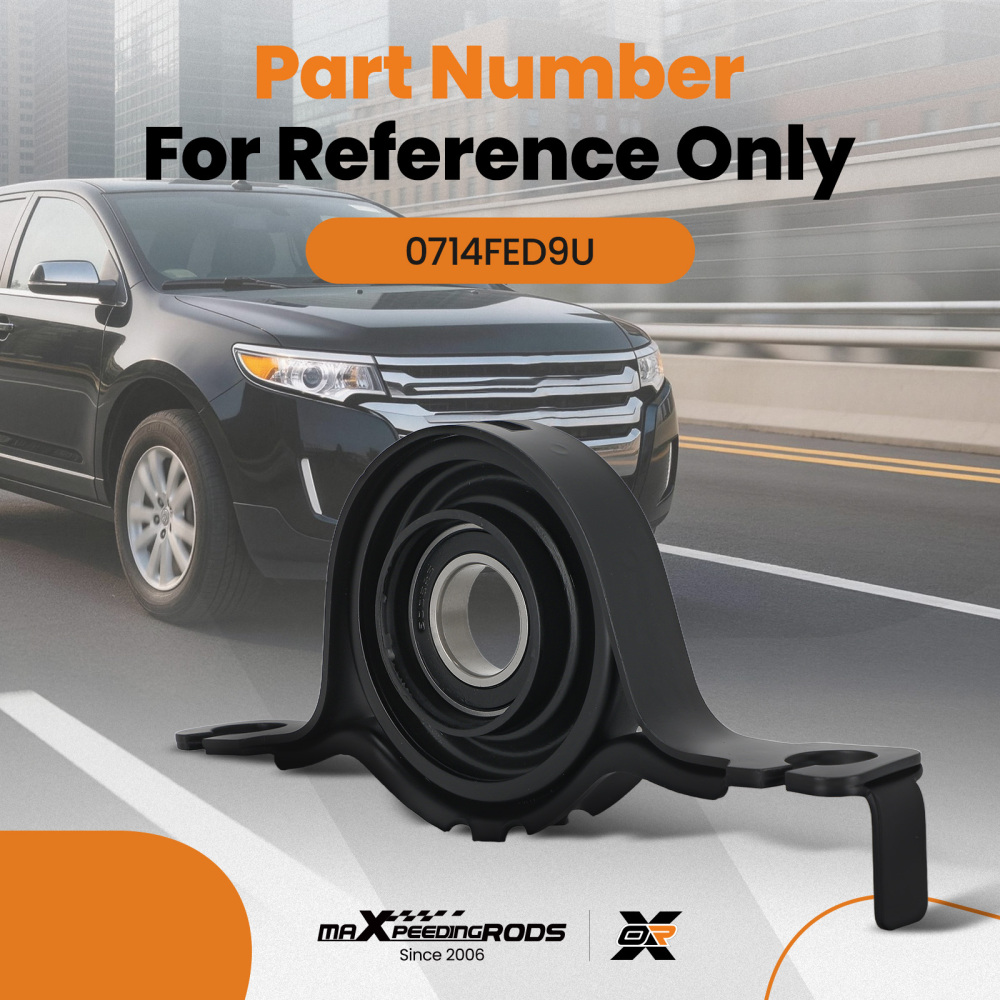 Drive Shaft Center Bearing Carrier compatible for Ford Edge 3.5L V6 AWD 2007-2014 0714FED9U