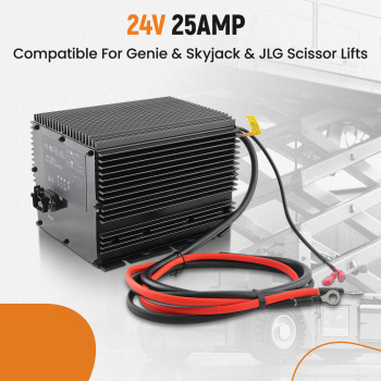Battery compatible for Charger Fit Genie Scissor Lift HB600-24B 24V 25A 105739 96211 power line