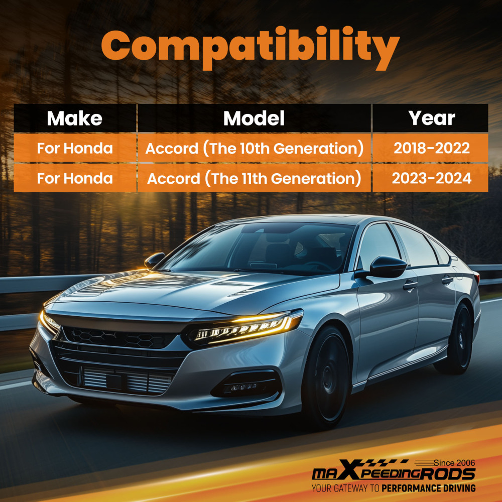 Front Upper Strut Bar Engine Suspension Tower Brace compatible for Honda Accord 2018-2024