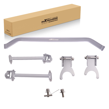 Rear Strut Tower Brace Bar compatible for BMW E46 3 Series 318i 325i 330i 318ci 1998-2005