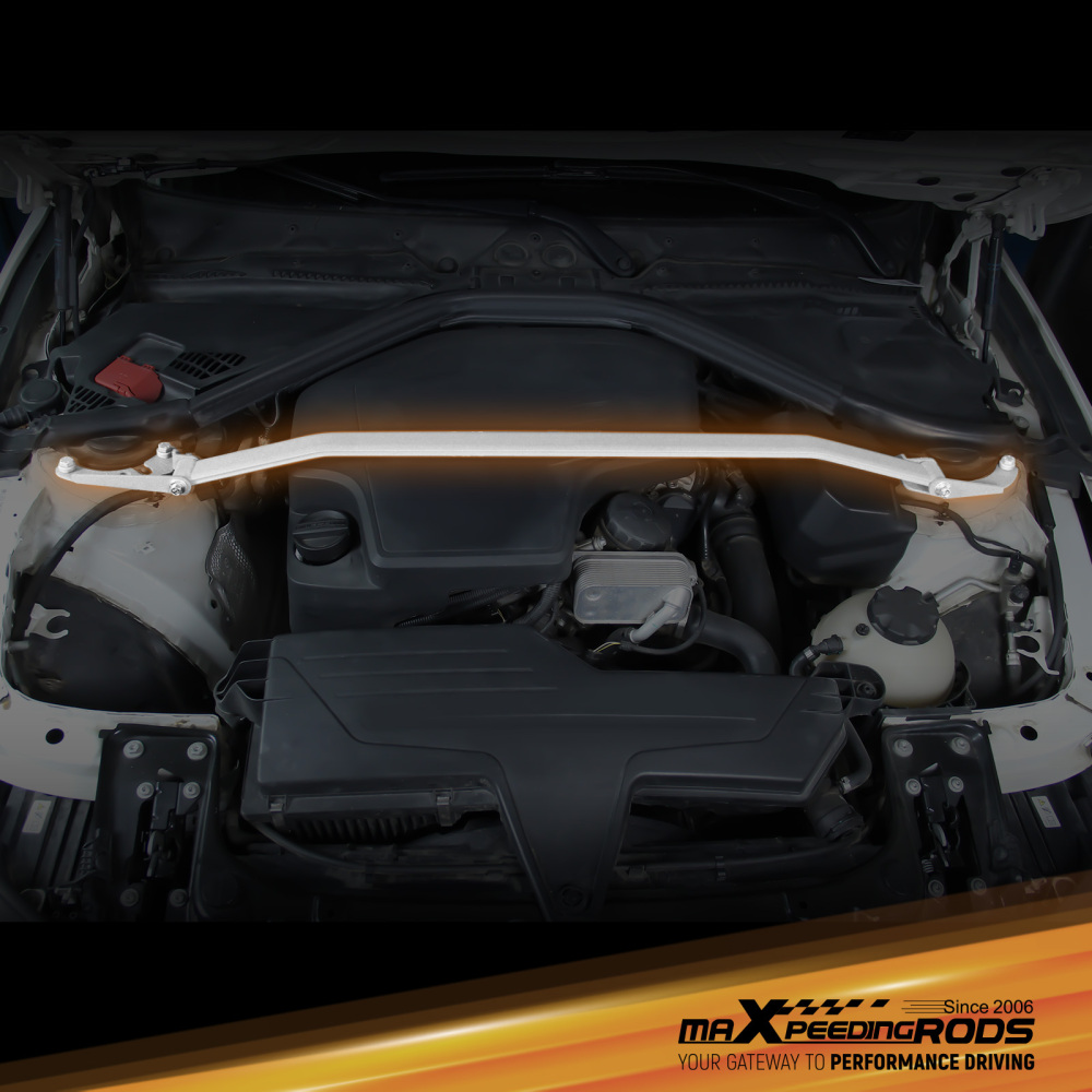 Front Upper Strut Bar Tower Brace compatible for BMW F30 F31 F34 F35 F20 F21 F32 F33 12-18