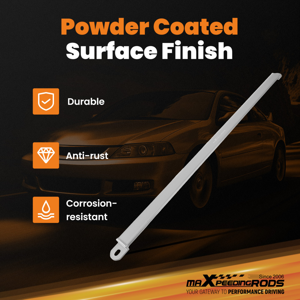 Rear Strut Bar Crossbars Trunk Shock Tower Brace compatible for Honda Civic 2006 2007-2011