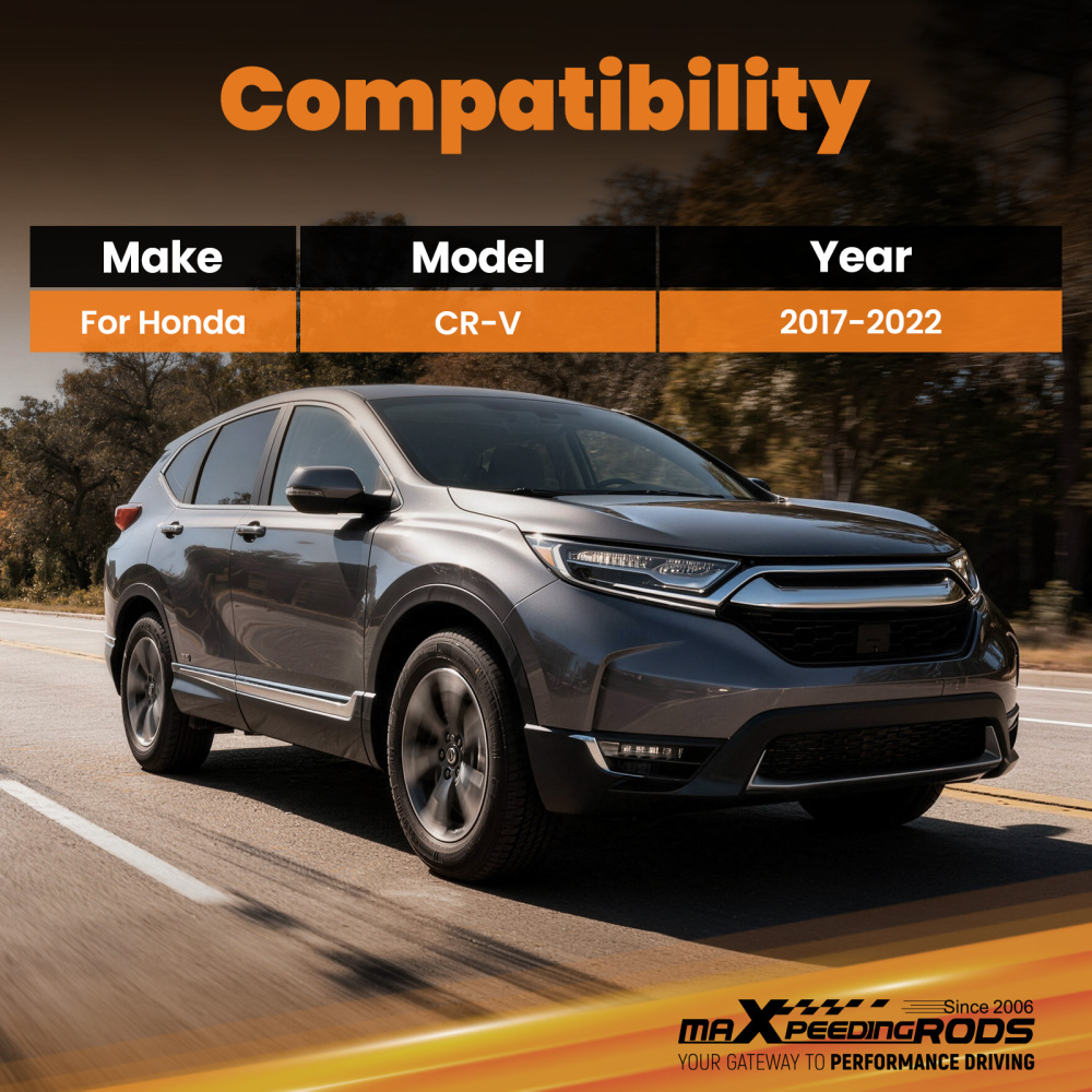 Front Upper Strut Bar Tower Brace compatible for Honda CR-V Sport Utility 4-Door 2017-2022