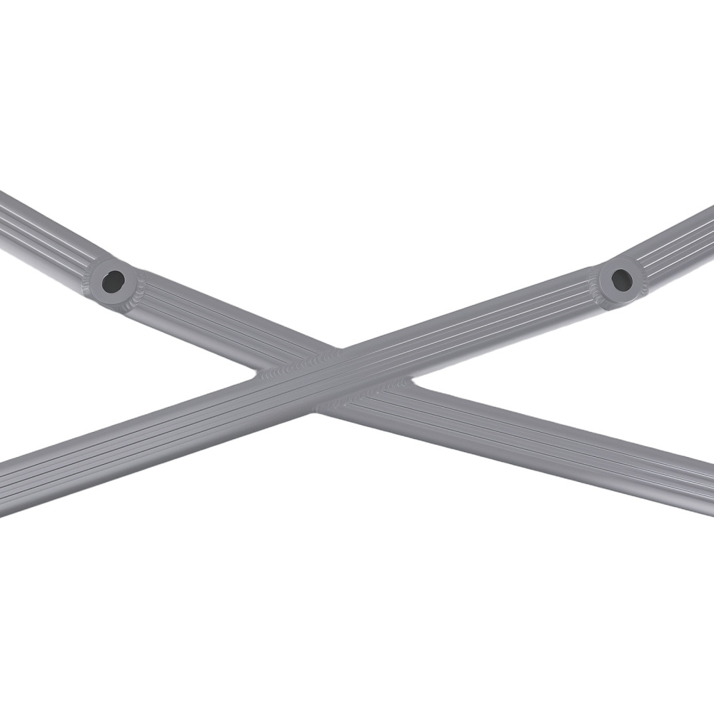 Aluminum Front Lower Bar Member Brace Bar Set compatible for Honda Civic 2/4 Door 2012-2015