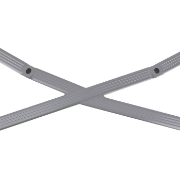 Aluminum Front Lower Bar Member Brace Bar Set compatible for Honda Civic 2/4 Door 2012-2015