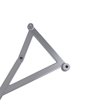 Aluminum Front Lower Bar Member Brace Bar Set compatible for Honda Civic 2/4 Door 2012-2015