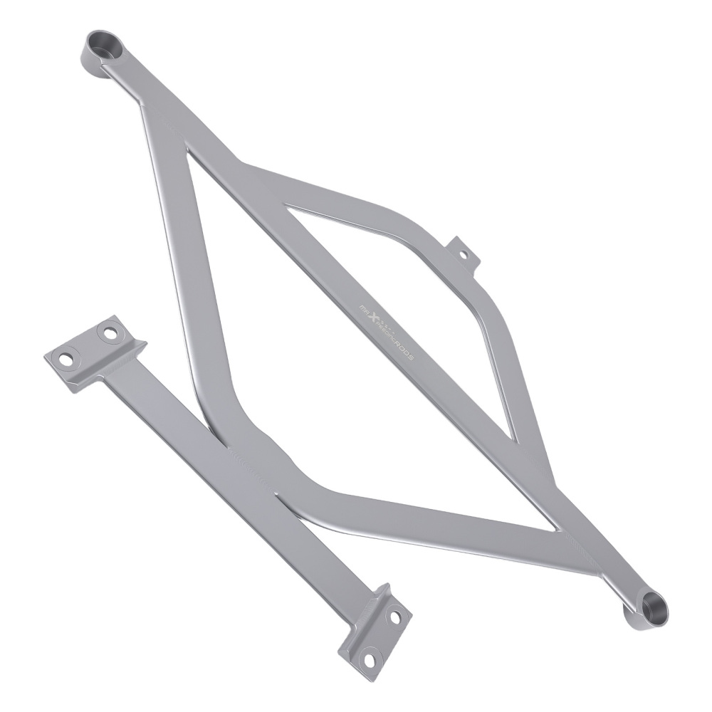 Front Power Member Reinforcement Brace Plate compatible for Honda Civic 10th-Gen 2016-2020