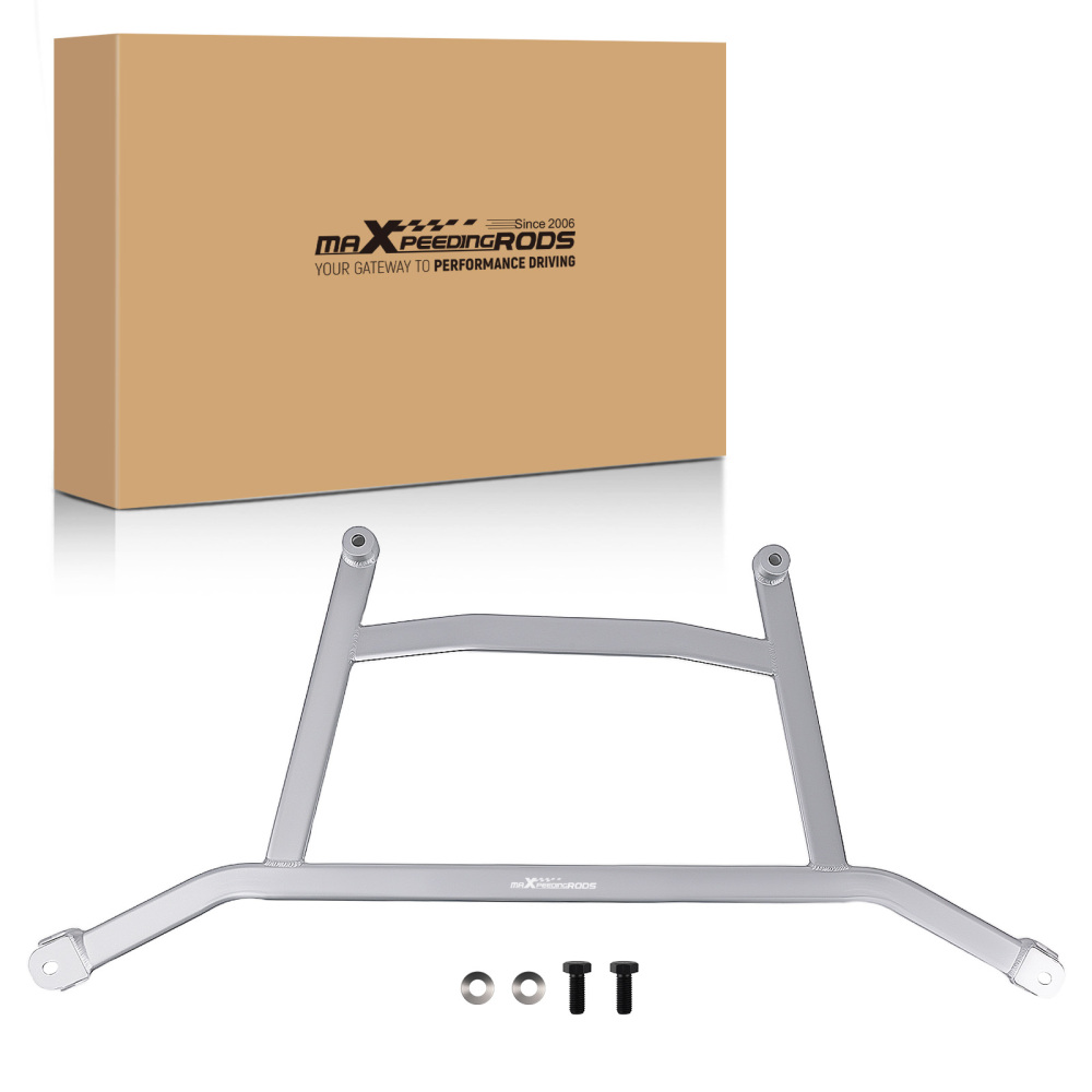 Front Middle Lower H-brace Bar compatible for Ford Mustang L4 2.3TV8 5.0L 2015-2023