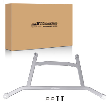 Front Middle Lower H-brace Bar compatible for Ford Mustang L4 2.3TV8 5.0L 2015-2023