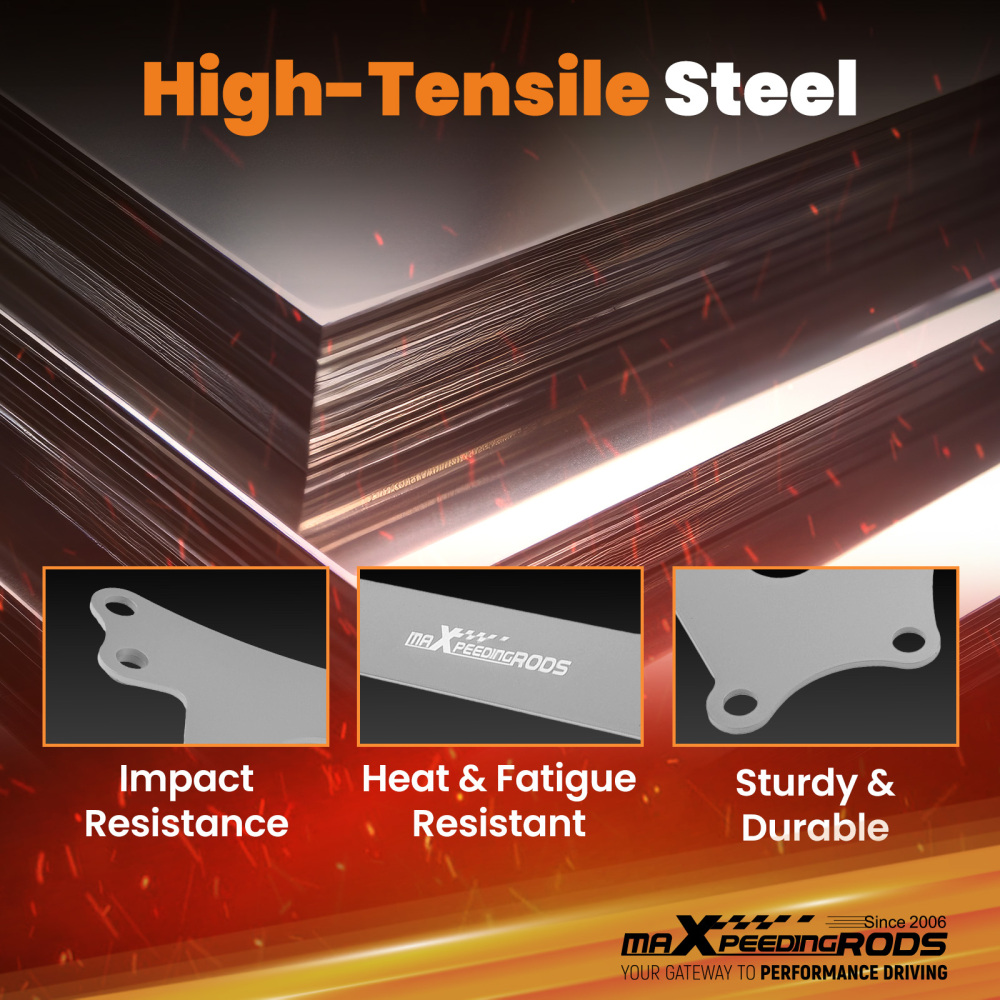 Pair Front Fender Support Bracket compatible for Subaru BRZ 2013-2023 compatible for Scion FR-S 2013-2016