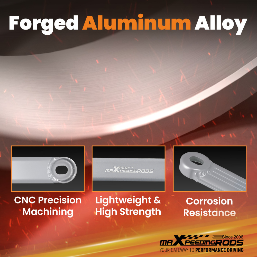 Chassis Strengthen Kit Middle Lower Brace Bar compatible for Honda Civic 2/4 Door 2012-2015