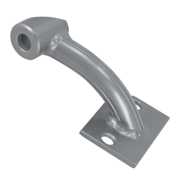 Pair Rear Lower Curved Bar Mount compatible for Toyota Mark X / REIZ 1st GRX120 2004-2009