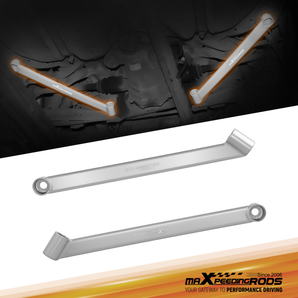 2-point Rear Lower Brace Tie Bars compatible for Subaru BRZ 2013-2023 compatible for Toyota 86 17-19