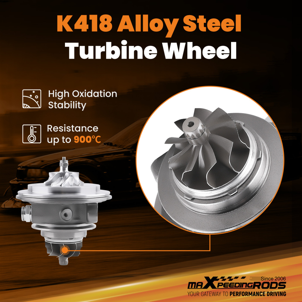 Upgraded Billet Turbo Chra Cartridge compatible for Ford 3.5L F150 2010-2012 F-150 EcoBoost