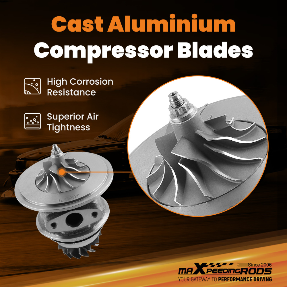 Diesel Turbo Cartridge compatible for Cummins 4BT 4BTA 3.9L 90 HP Fit New Holland 1998-