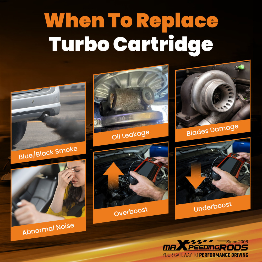 Turbo Cartridge Core GT15 T15 For Motorcycle ATV Bike Small Engine 2-4 Cylinders