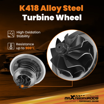 Universal Turbo Cartridge CHRA For Motorcycle ATV Bike Small Engine 2-4 Cyl for GT15