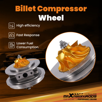 Cartouche CHRA Turbo Billetfor compatible pour BMW 520 d (F07 / F10 / F11) 135kw N47D20 2010-