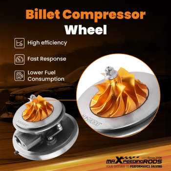 Billet Turbo Cartridge CHRA compatible for Jaguar Land Rover 2.0L 2014-2019 4933501900