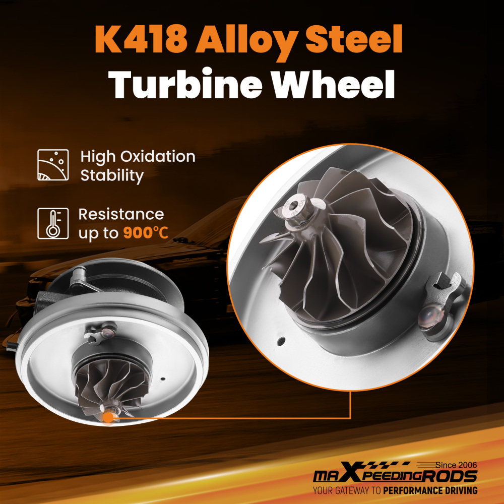 Turbo fuselage group for Jaguar XF X260 2.0L 1999ccm 132KW 180PS 2015- 4933501940