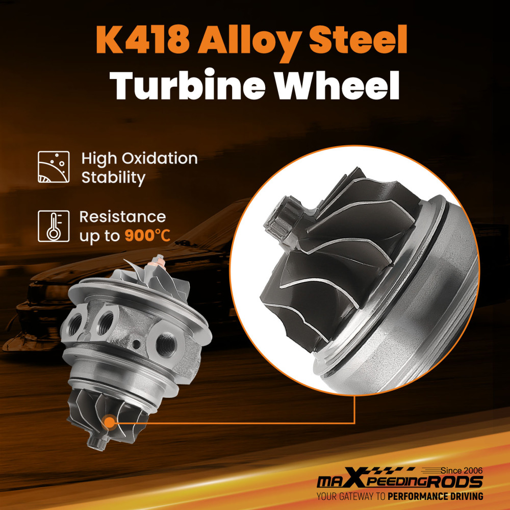 Turbocharger Cartridge compatible for GMC Chevrolet Cadillac ATS compatible for CTS Camaro Malibu 2.0L