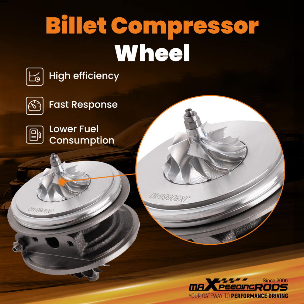 Turbo CHRA CORE compatibile per VW Golf V 2.0 TDI 1968ccm 140CV 103KW 08-12 53039700139