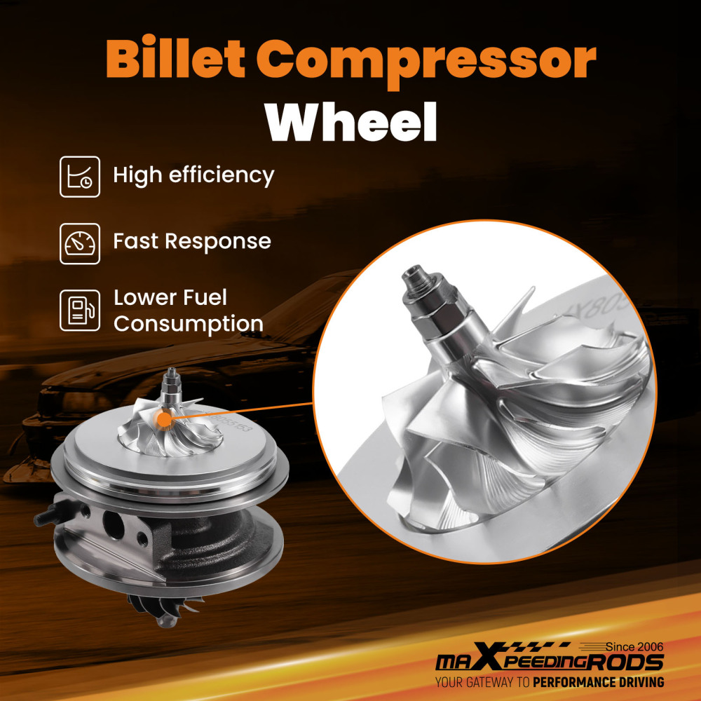 Turbo Chra Cartridge compatible for VW AUDI A3 Eos Passat Golf2.0 TDI 140 BHP 103 KW