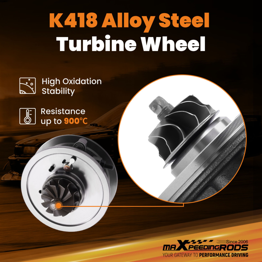 Turbo Chra Cartridge compatible for VW AUDI A3 Eos Passat Golf2.0 TDI 140 BHP 103 KW