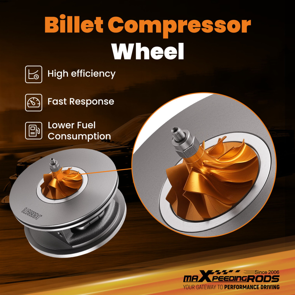 Billet Turbine Coreassy Cartuccia compatibile per Alfa Romeo MiTo 1.3 JTDm 16V A13DTE 70KW